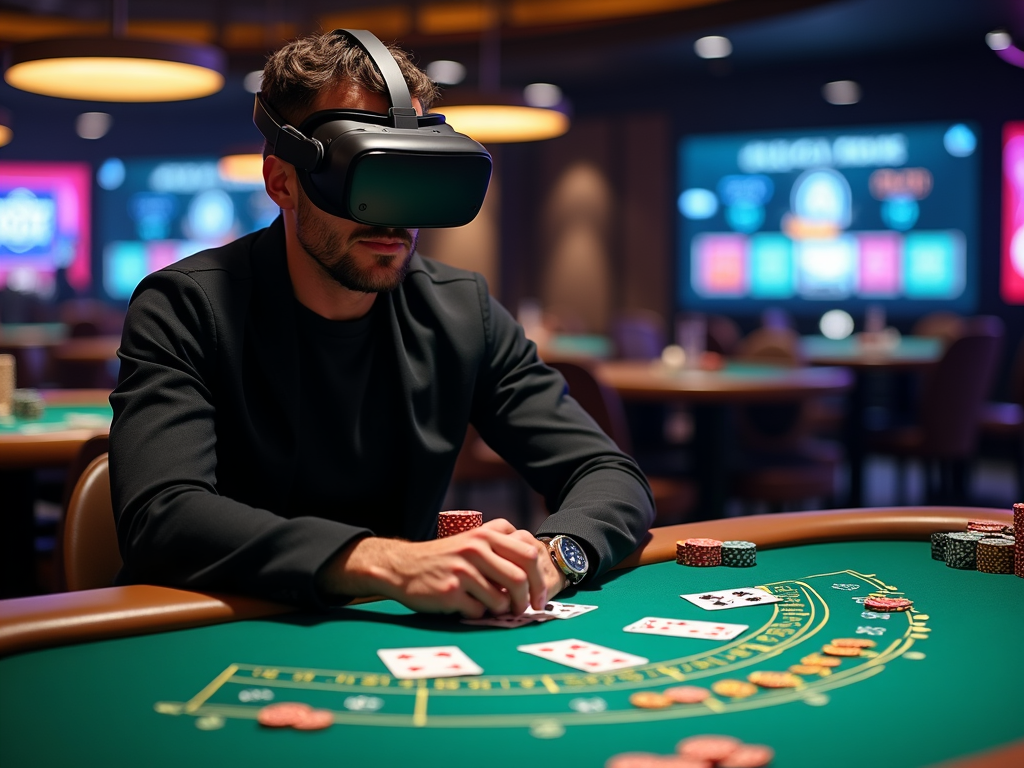 Des cartes de blackjack sur une table de casino en ligne belge
