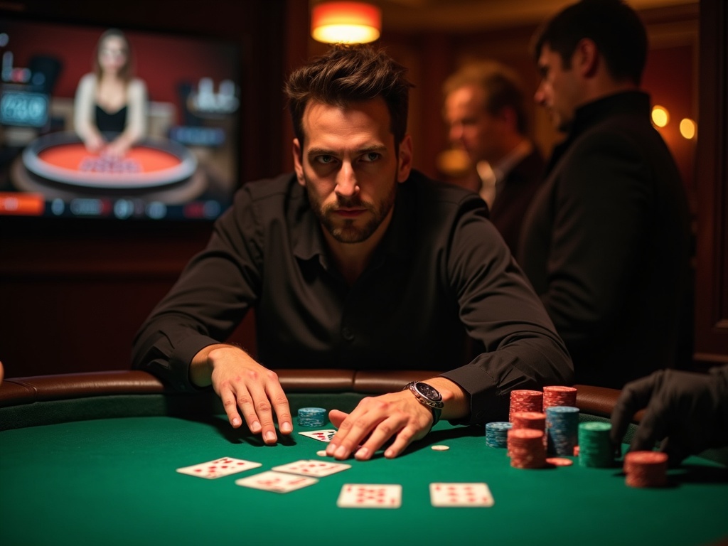 Joueur déterminé au baccarat avec Unibet Casino et stratégie de paris