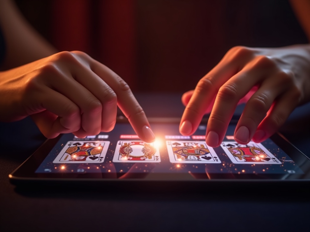 Mains sur carte à gratter digitale Madison Casino en ligne