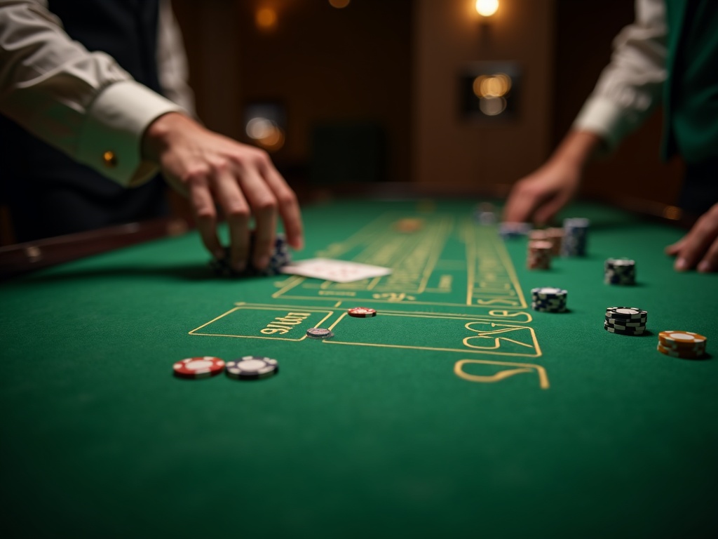 Croupier distribuant des cartes dans un casino en ligne belge
