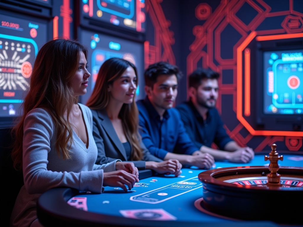 Joueurs belges concentrés dans le casino en ligne Becasino high-tech